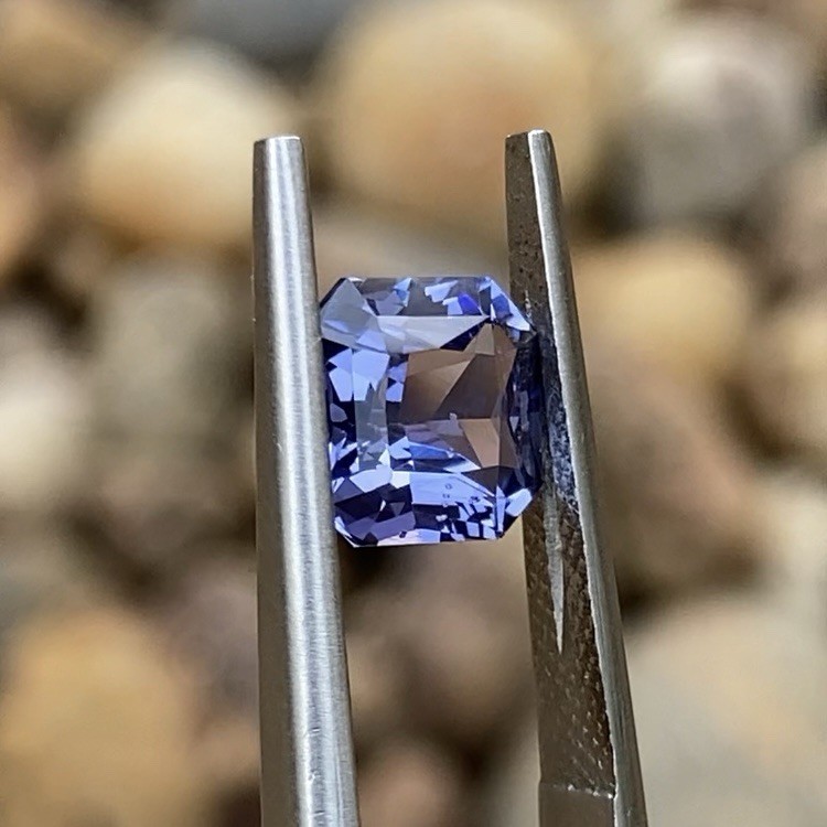 Ceylon No Heat Natural Purple sapphire 1.0ct from sri lanka loose gemstone