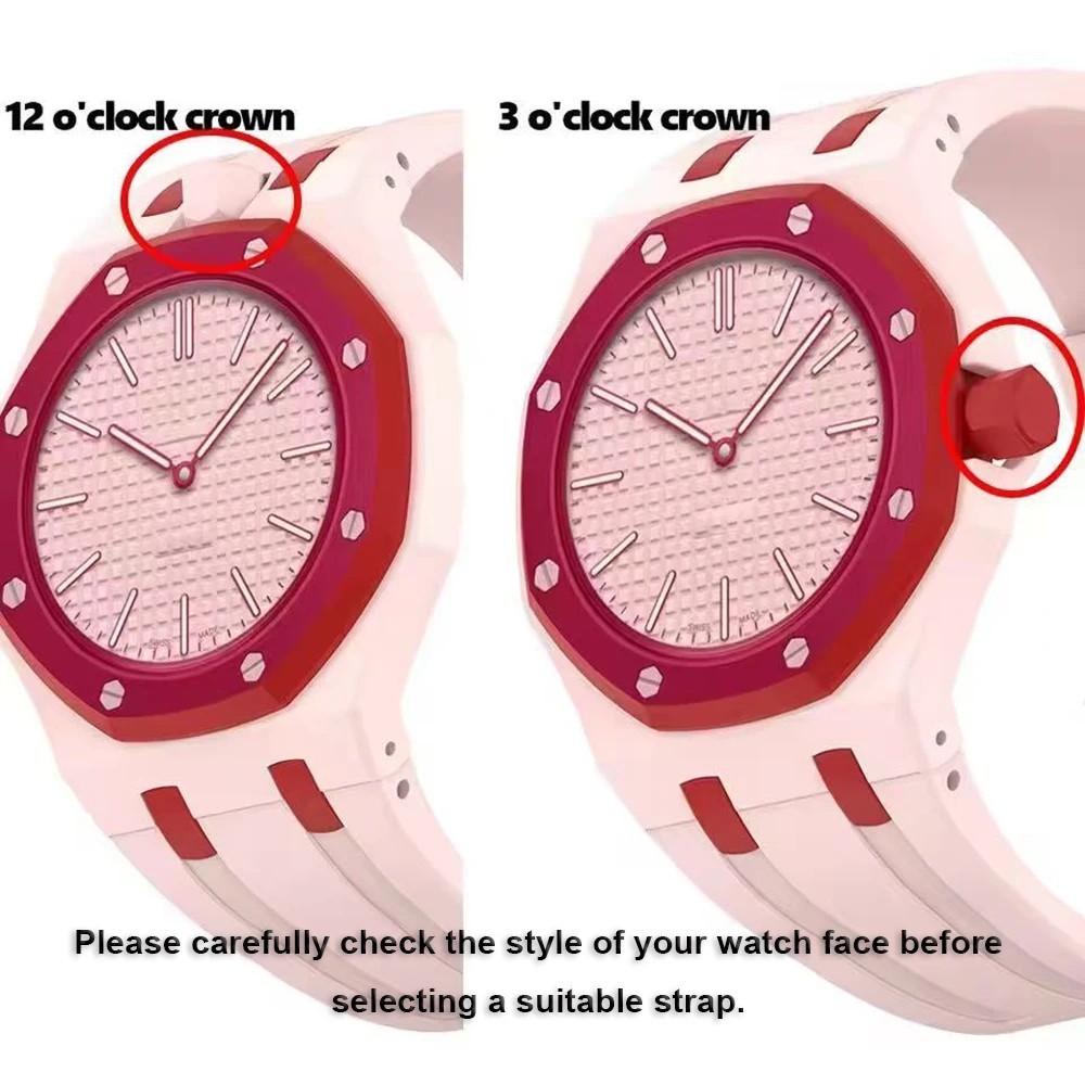 Strap For Swatch x AP Royal POP Silicone Watch Case, Changer To Wristwatch