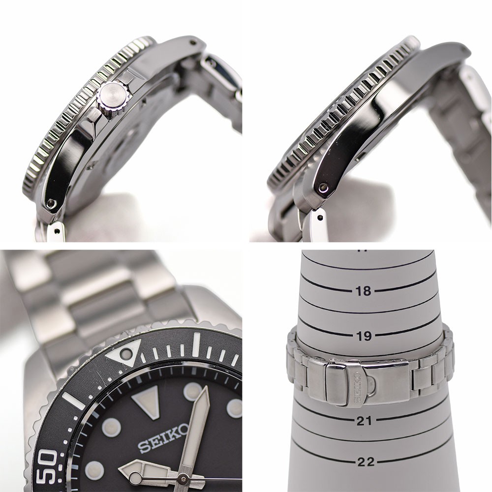 Seiko Prospex Diver Scuba Solar SBDJ063 Black Dial Polished – Used, From Japan