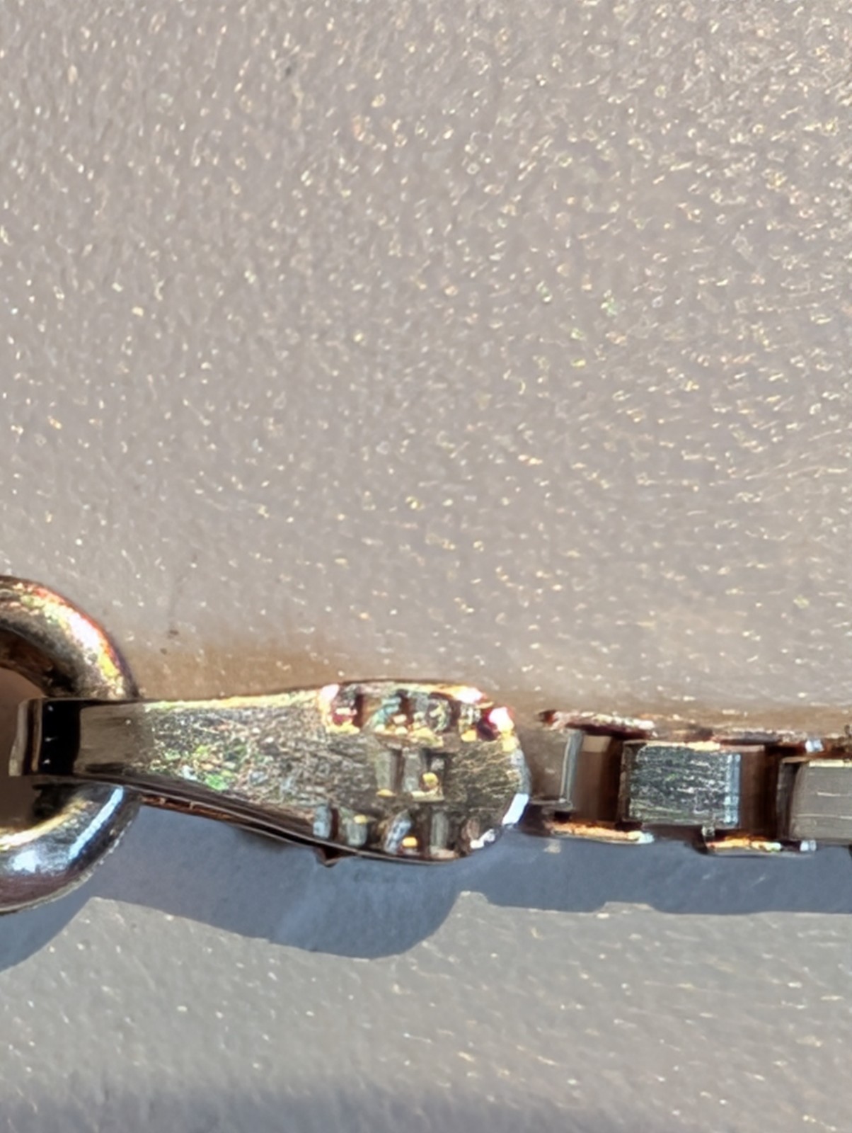 Signed Milor Sterling Silver 925 Made In Italy Box Chain Necklace Lobster Clasp