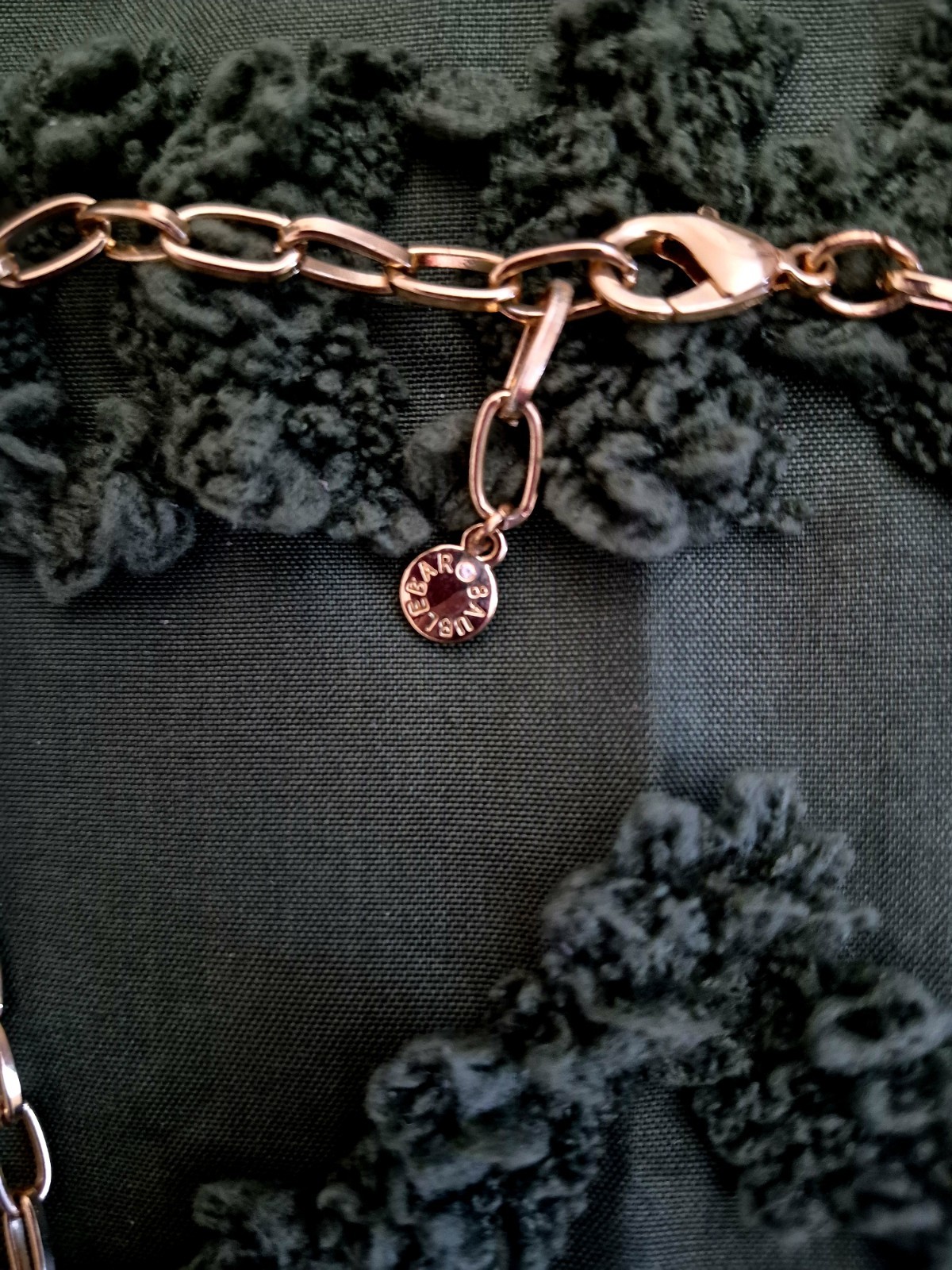 Gold Tone Cable Chain Necklace Skull Charm Pendant Faux Pearl Crystal