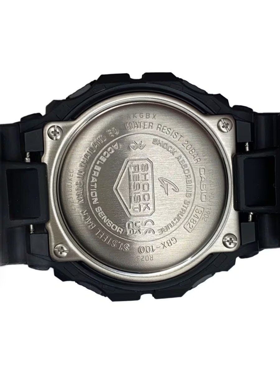 CASIO Quartz Watch G SHOCK Digital Rubber BLK BLK