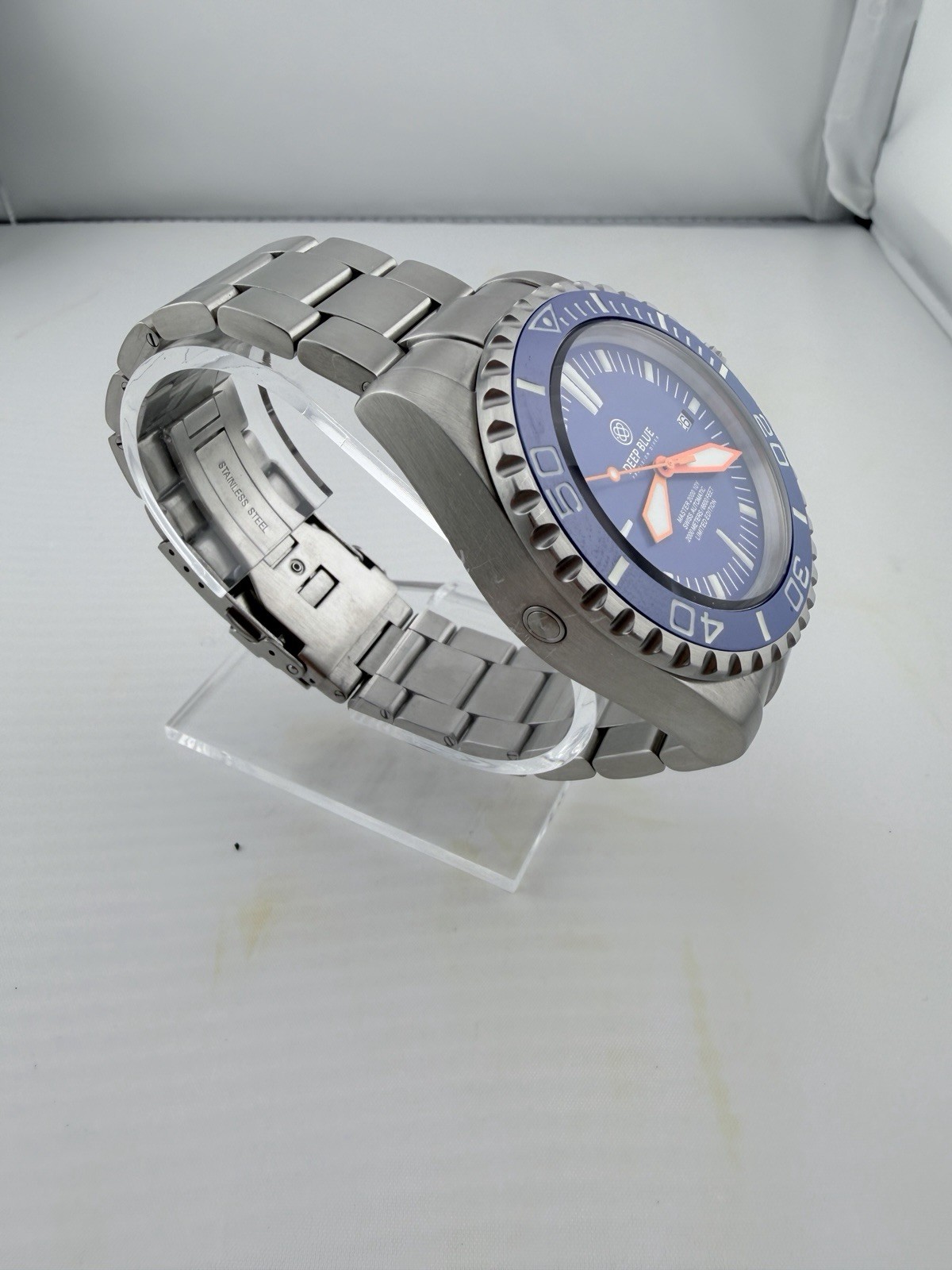 Deep Blue Master 2000 10-Year Anniversary Swiss ETA Auto LE 718/1000 46mm