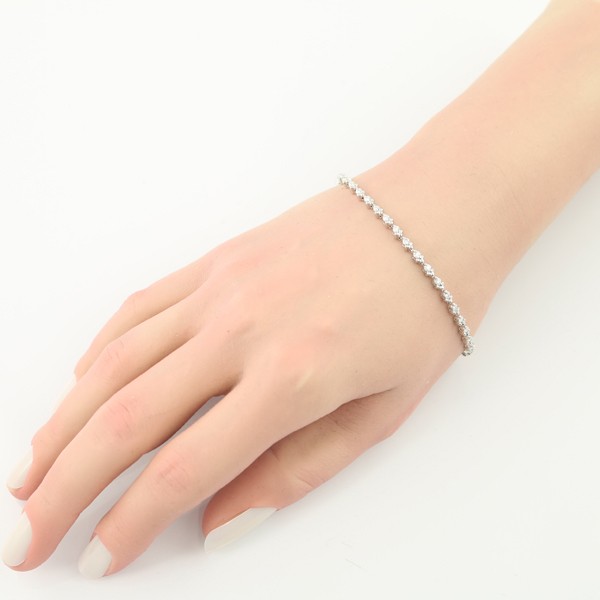 Diamond 1.15ct Bracelet 850 Platinum