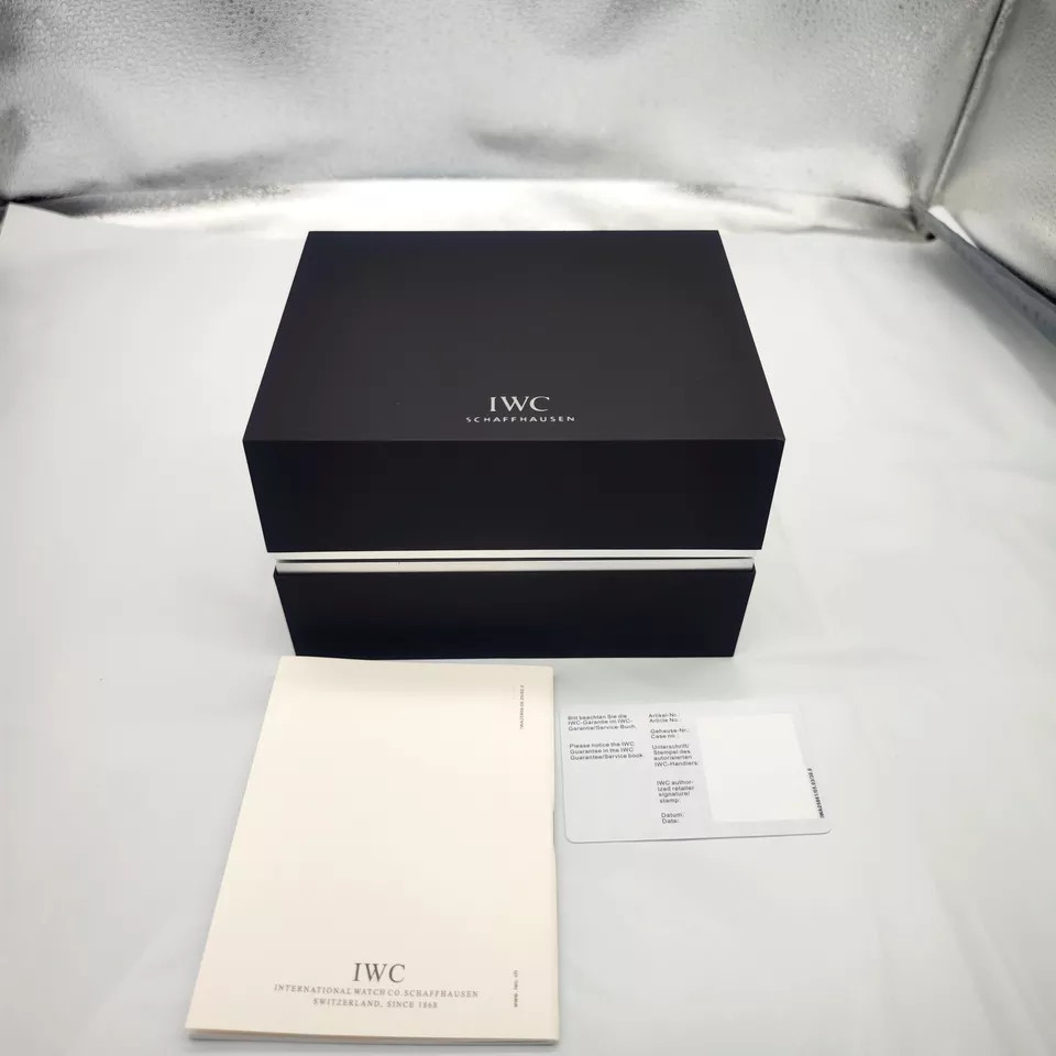 FOR IWC Watch Box or Travel Box Brand New Full Set As Gift For Men Or Women