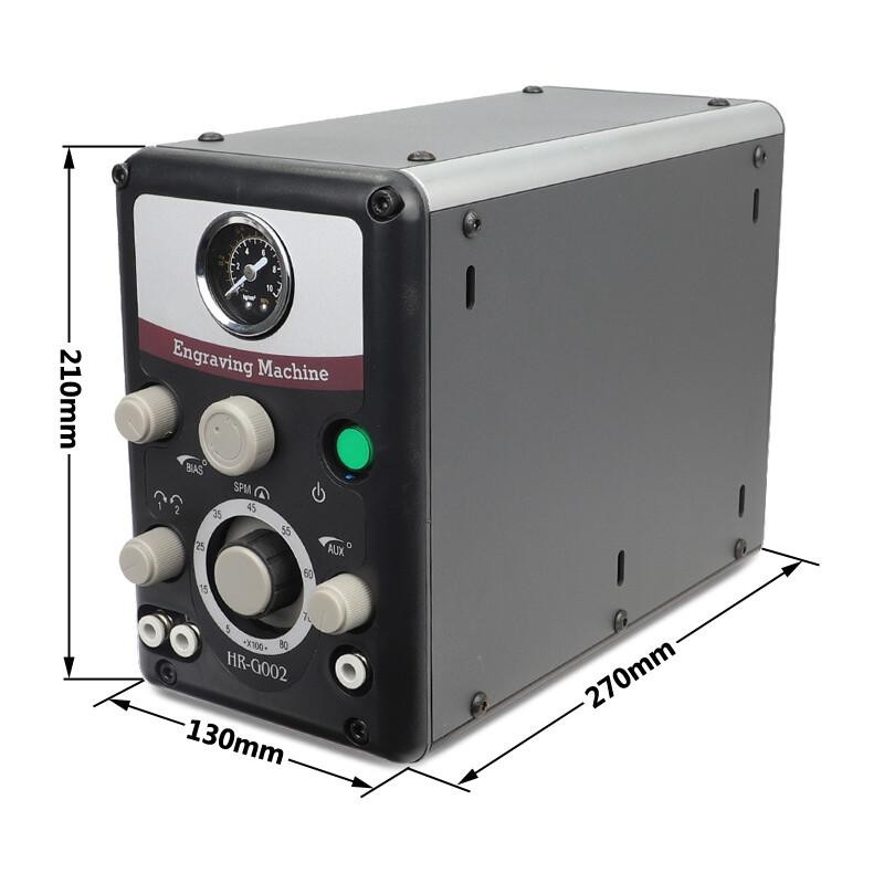 110V 220V Pneumatic Jewelry Engraving Machine Double Ended Impact Engraver