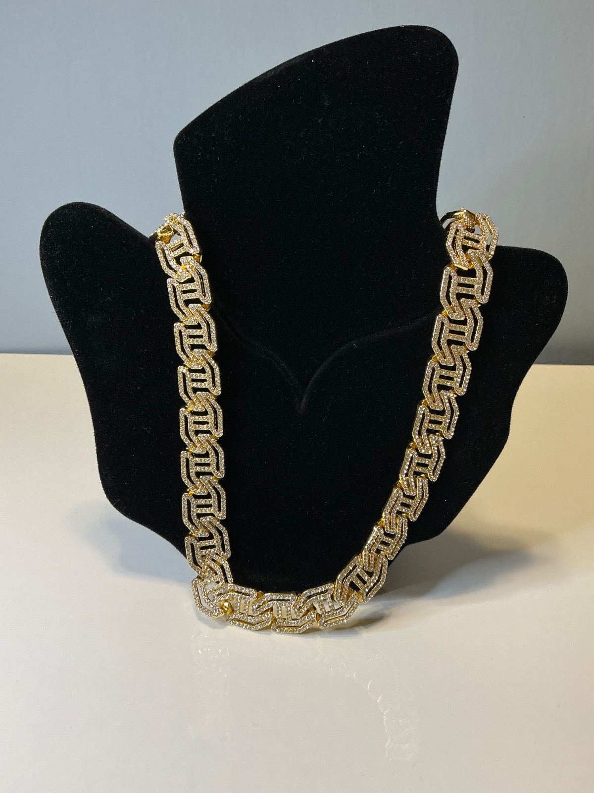 New Necklace Chain Men Women Teen Jewelry CZ Gift Iced Hip Hop