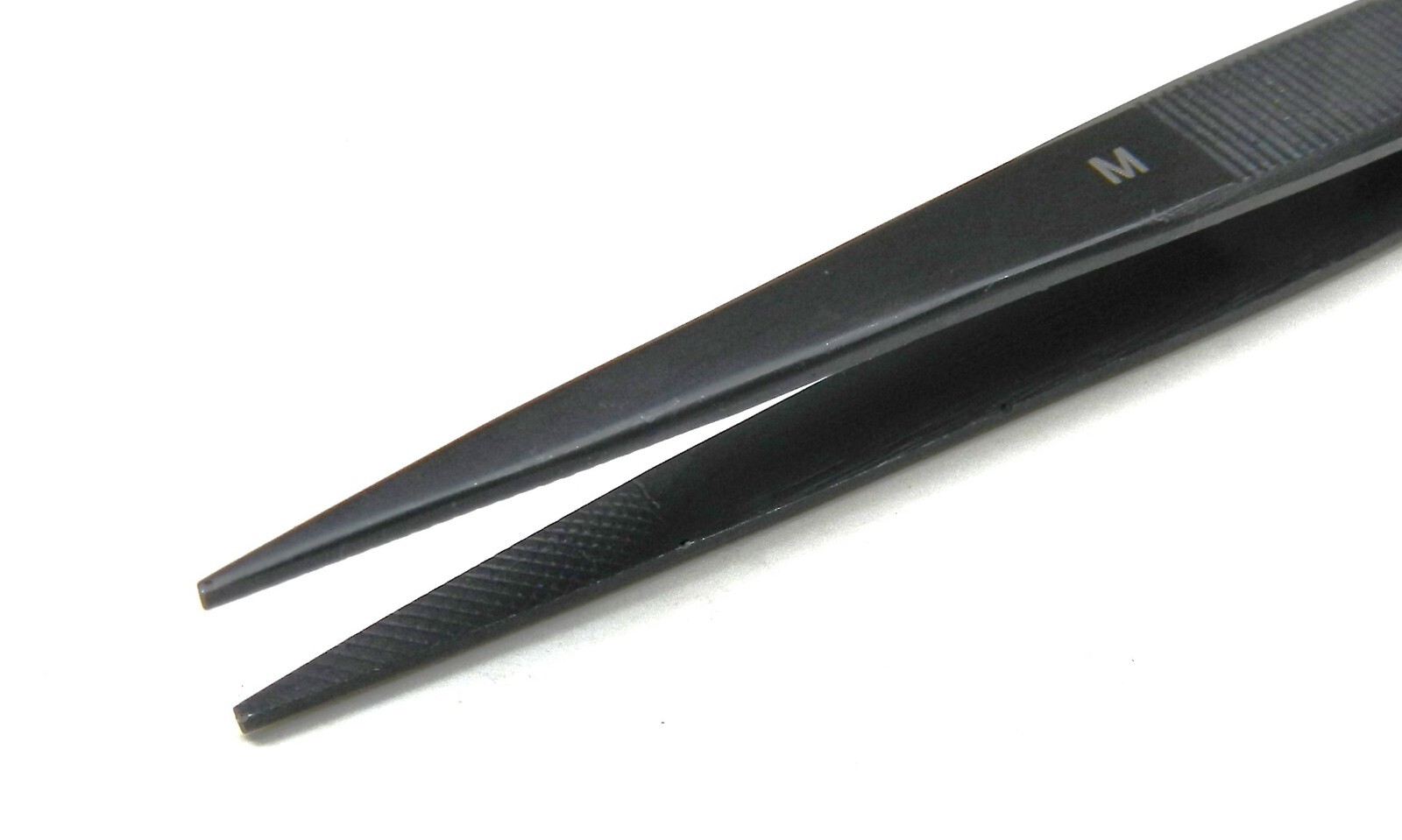 Diamond Tweezers Gemstone Black Medium Tip Tweezer 6-1/2″ Jewelry Making