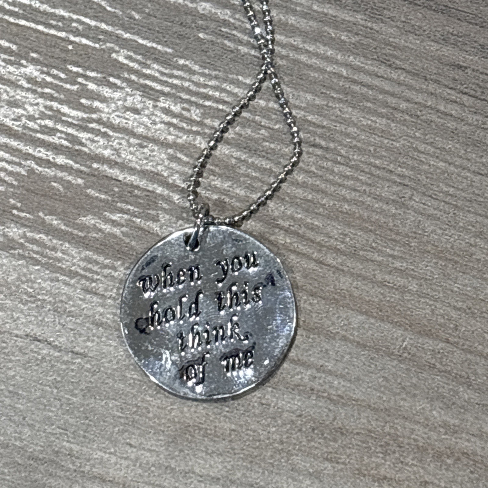 Alexa’s Angels Necklace Silver Tone With Heart