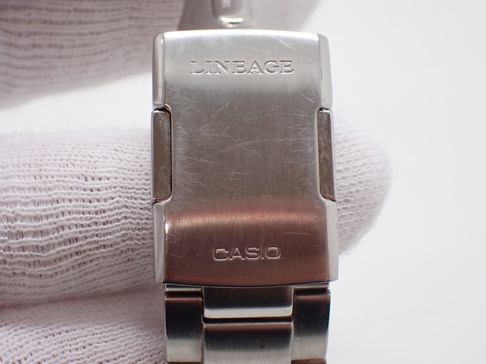CASIO LINEAGE LCW-M170 Radio Solar Watch Approx 18cm Wrist Used