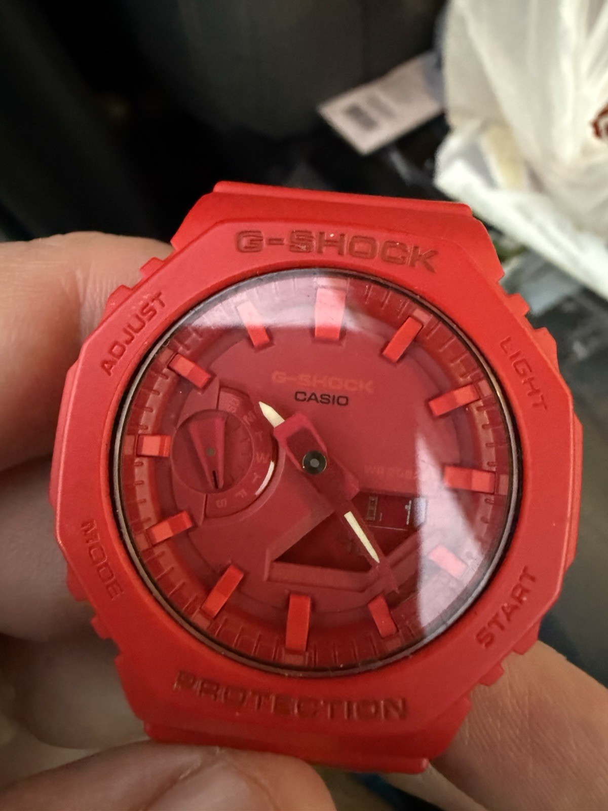 Casio G-shock GA-2100 RED EDITION