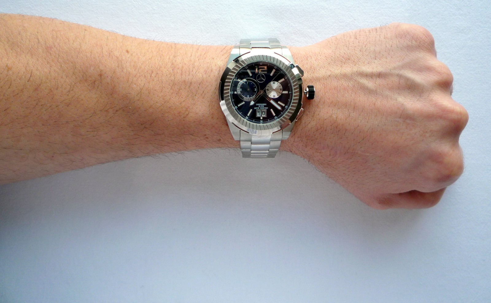 Mercedes Benz Classic Motorsport AMG DTM Racing Driver Sport Chronograph Watch