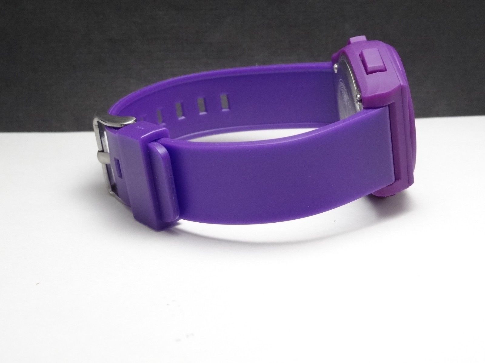 Armitron 45/7027 Day/Date Purple Band & Case Stopwatch Women’s Watch GREAT GIFT