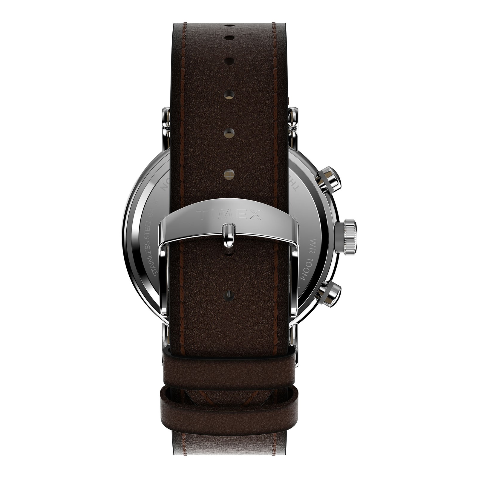 Timex Gents Waterbury Leather Strap Watch TW2W47300
