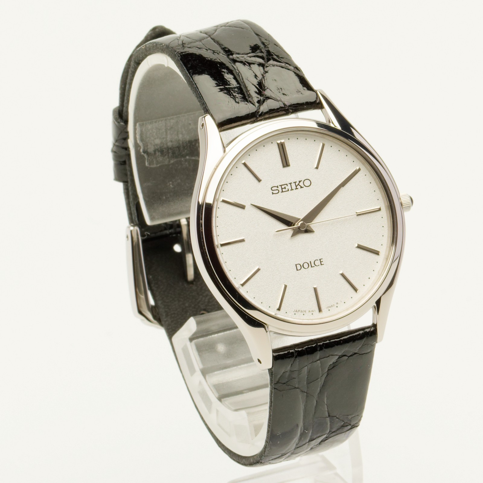 [NOS w/ BOX & PAPER] SEIKO Dolce 8J41-0AJ1 SACM171 32mm White Quartz Men’s Watch