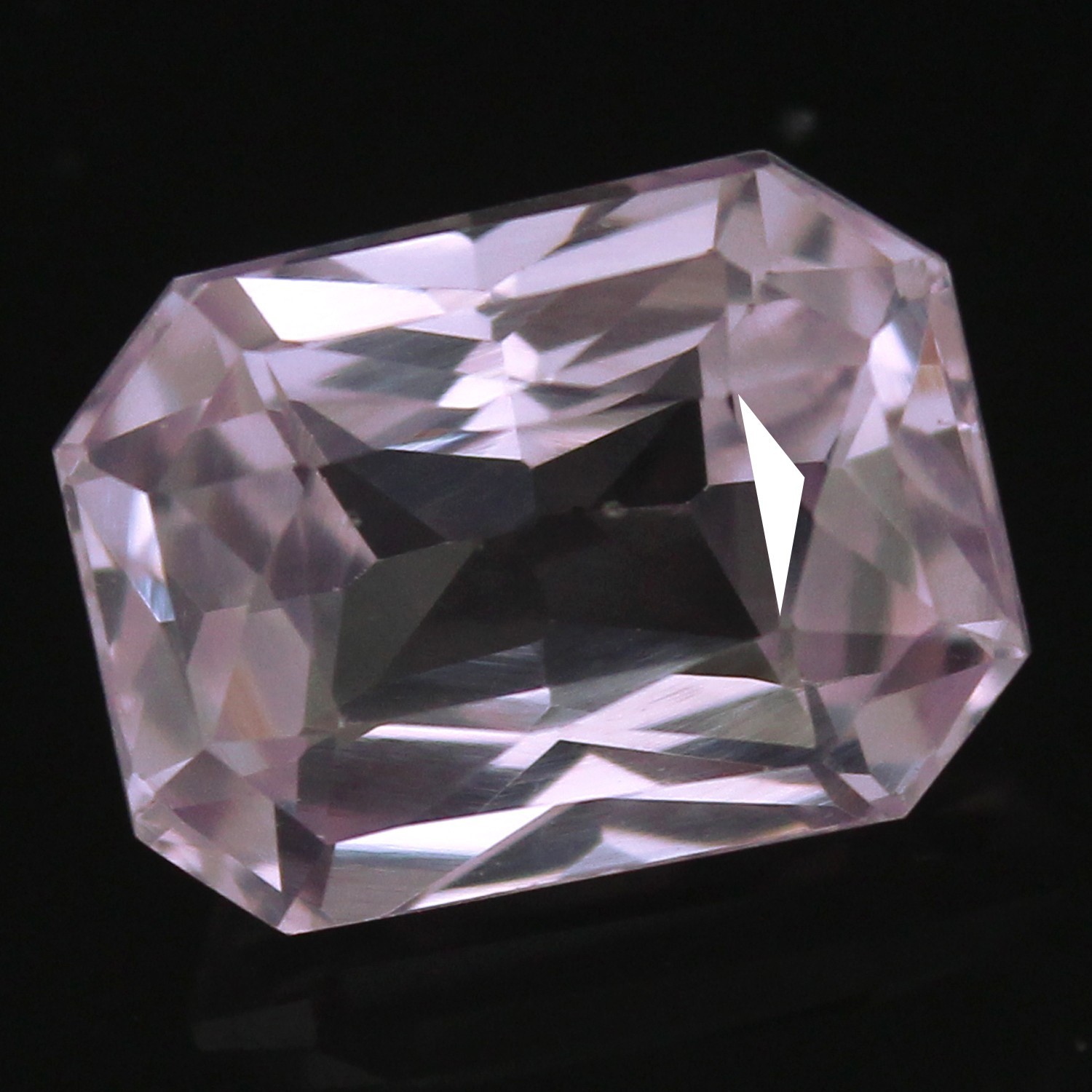 Natural 11.70 Ct Certified Brazil Pinkish Morganite 14×10 MM Emerald Gemstone