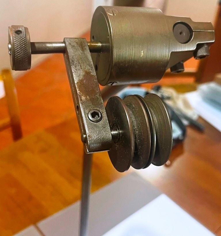 Watchmaker’s Lathe Overhead Pulley, Unbranded, A NIce Piece, See Details Below