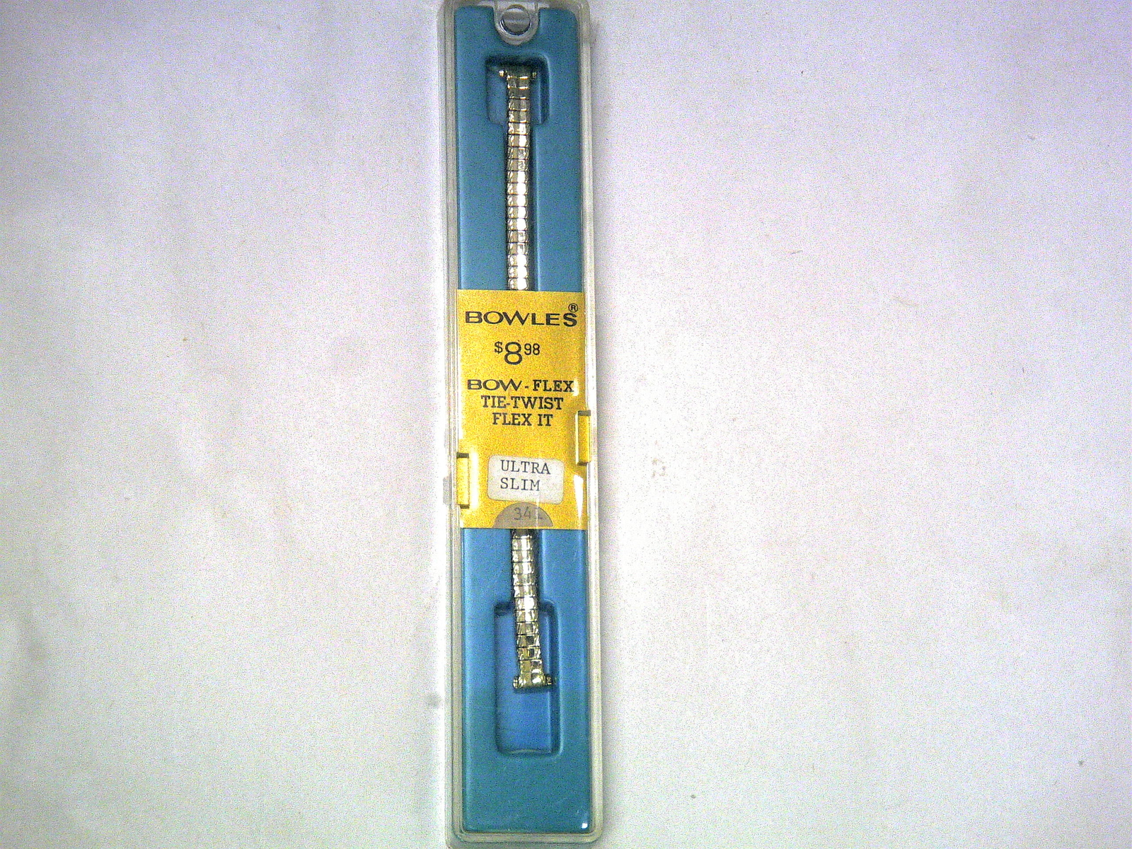 Vintage Bowles Watch band 341 Bow-Flex Tie-Twist Flex it Ultra Slim Gold