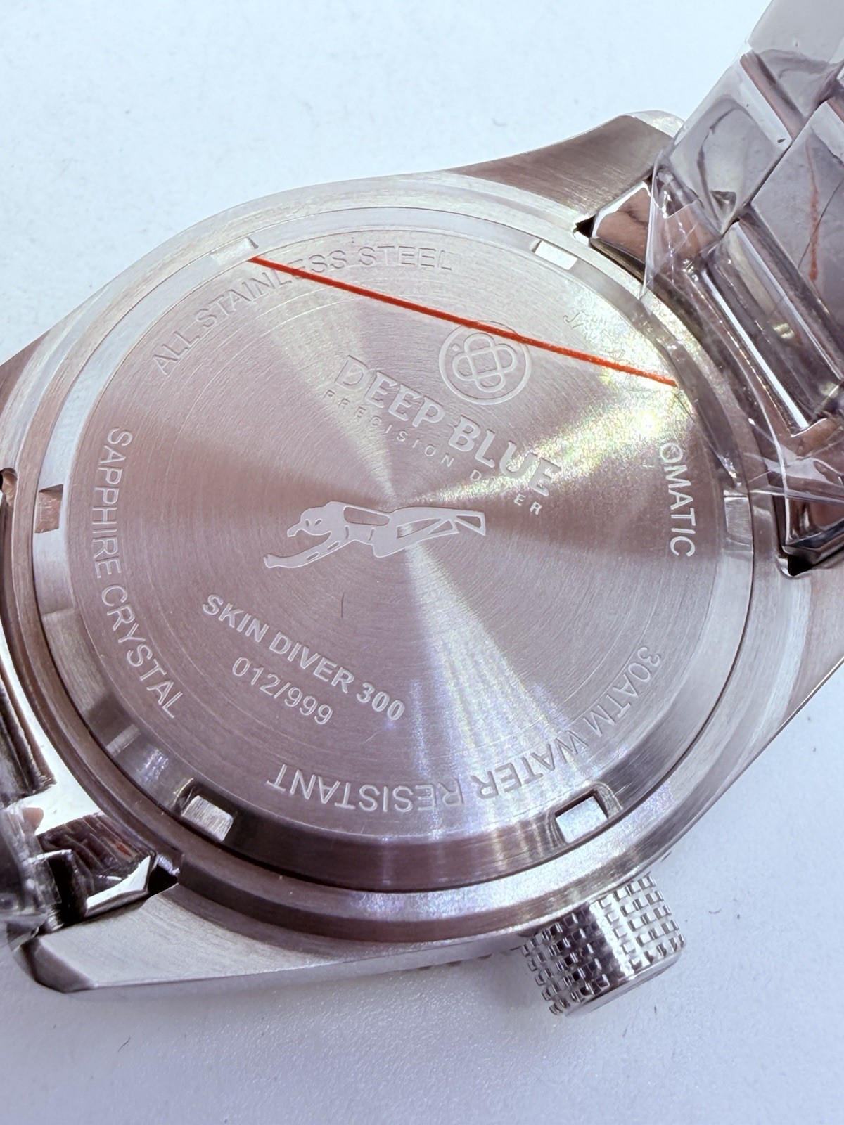 Deep Blue SKIN DIVER 300 40MM AUTO VINTAGE DIVE WATCH-ROUND HOUR MARKERS‼️NEW‼️