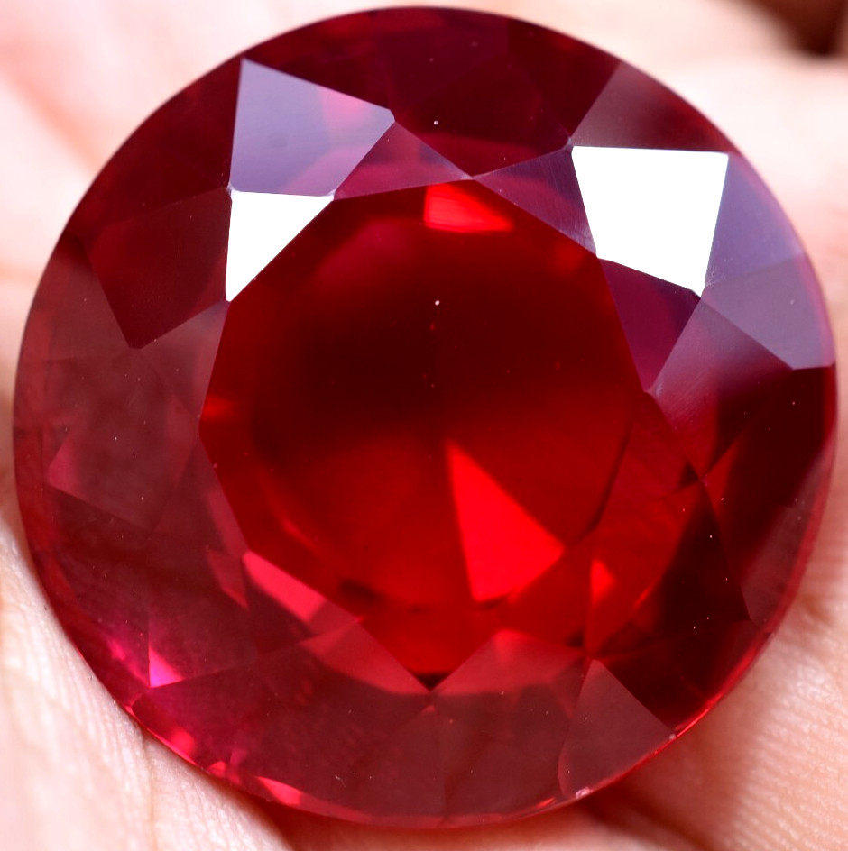 Natural 80.85 Ct Mogok Pink Huge Ruby Sparkling GGL Certified Loose Gemstone