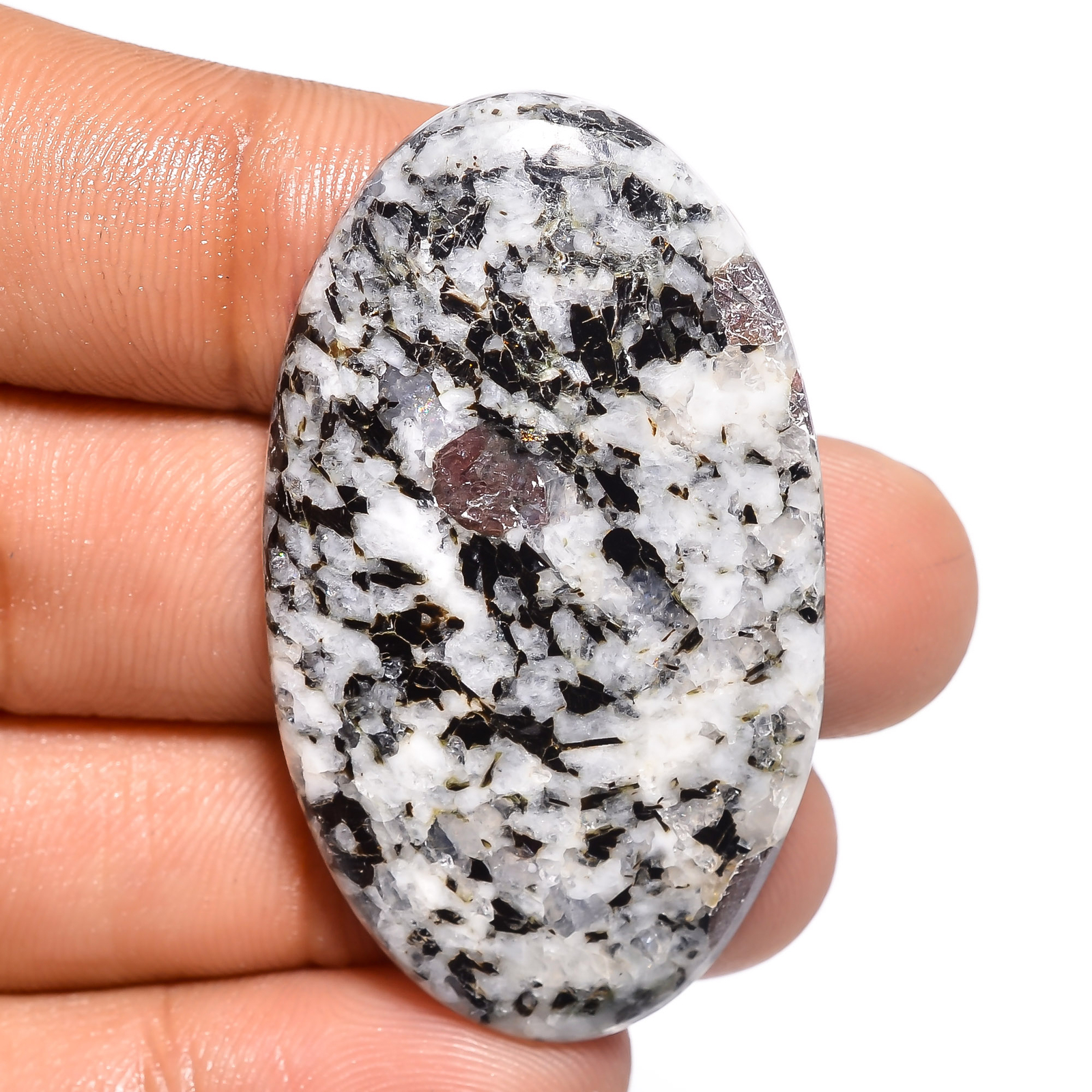 Natural Ruby Fall Oval Shape Cabochon Loose Gemstone 53 Ct. 44X26X5 mm EE-29080