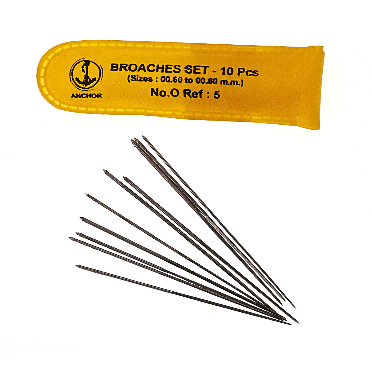 Watch Broaches x10 enlarging cutting holes hands & movements broach 0.6 – 0.8mm