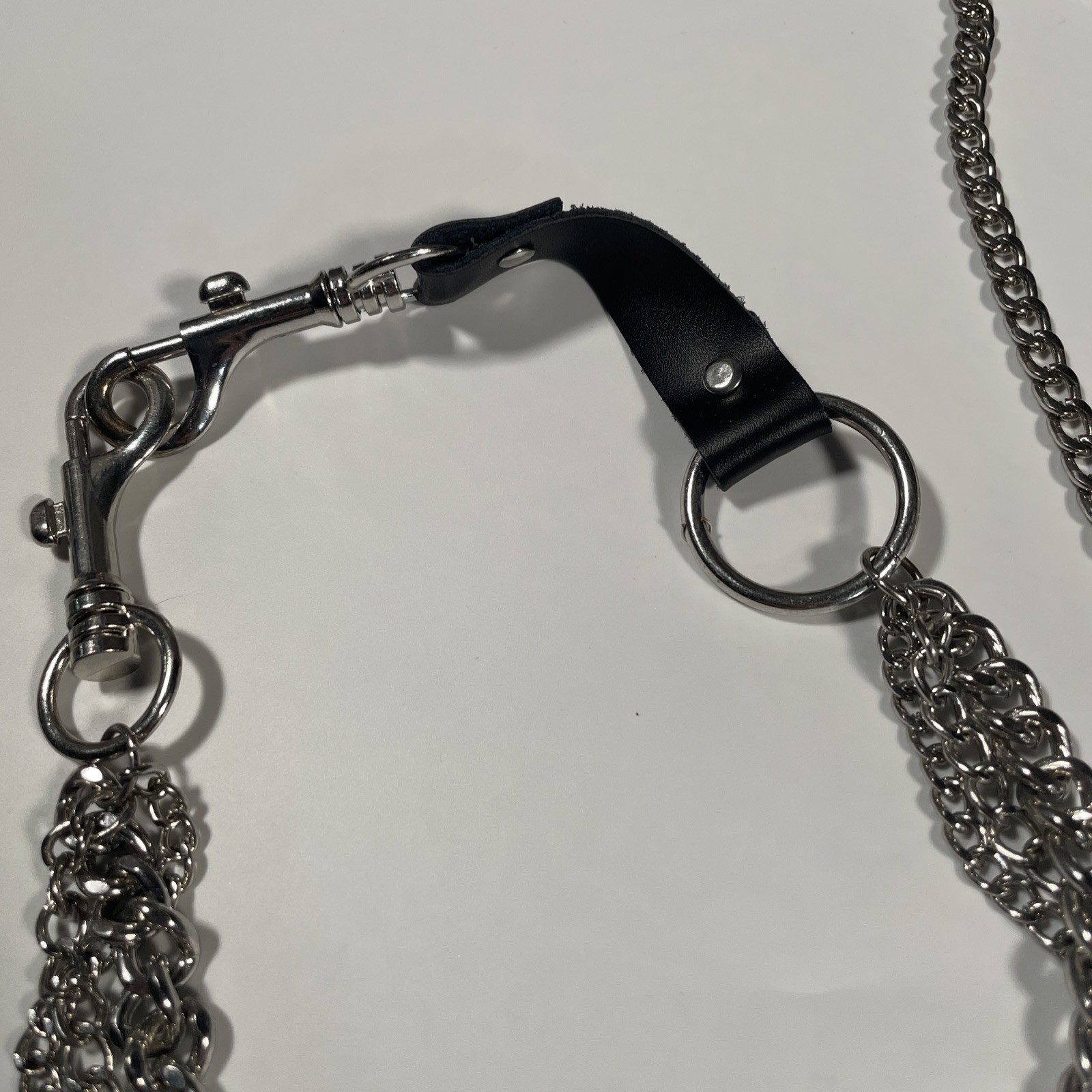 VINTAGE LOT OF Goth Collar Necklace Black Chain Choker Punk Emo Coffin Hot Topic