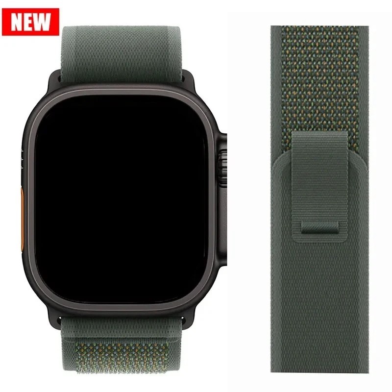 Nylon Trail Loop Strap for Apple Watch Ultra 49mm Series 11 10 9 8 7 SE