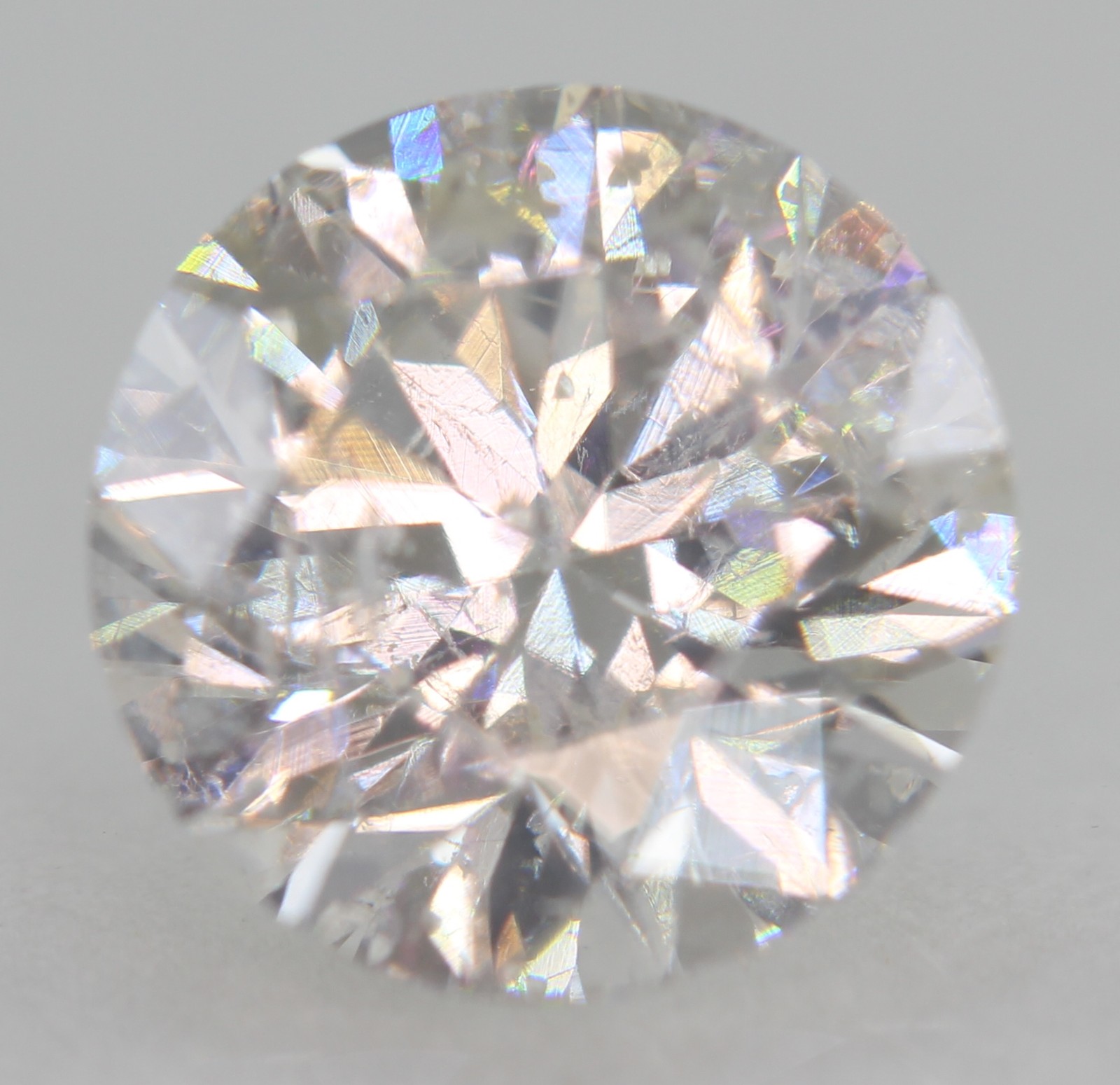 Certified 1.50 Carat F SI1 Round Brilliant Natural Enhanced MINED Diamond 7.23mm