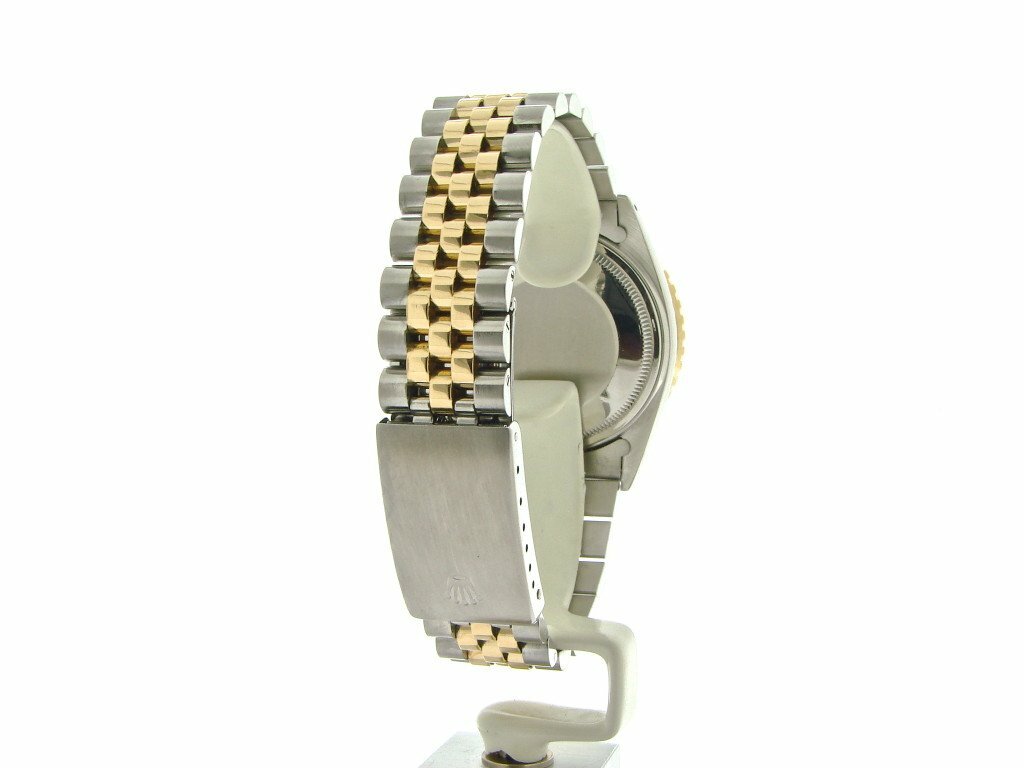 Rolex 2Tone 18k Gold/SS Datejust Thunderbird Turn-O-Graph Watch Champagne 16253