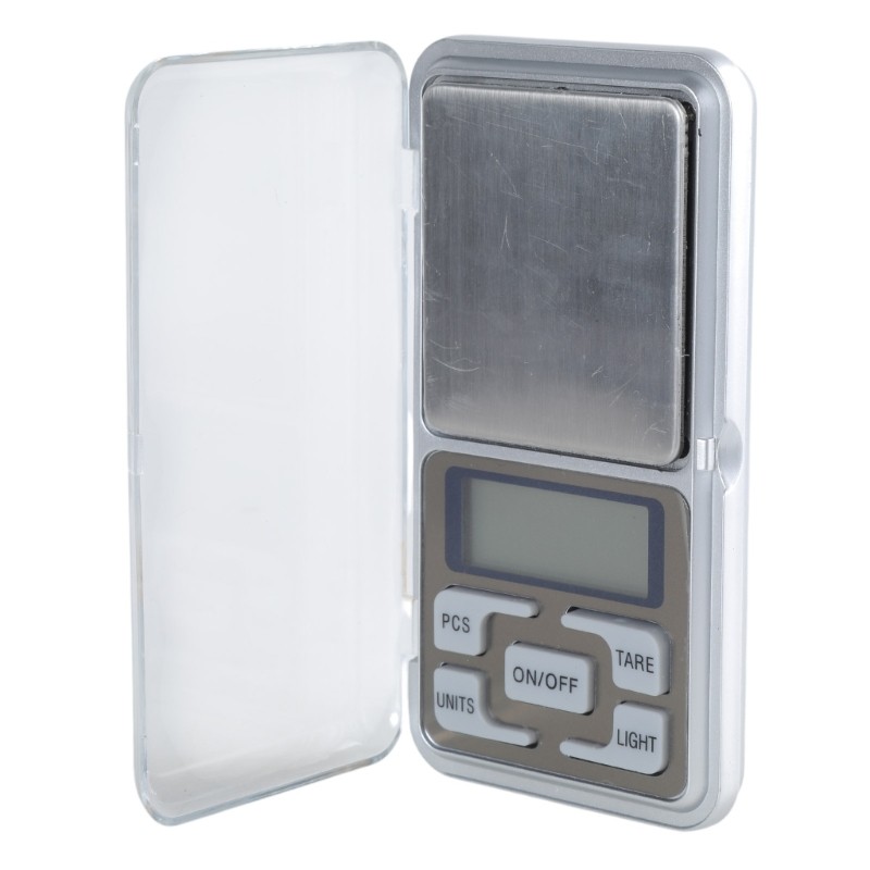 Mini Scale Jewelry Scale Gram Scale with LCD Back-Lit Display Tare Function