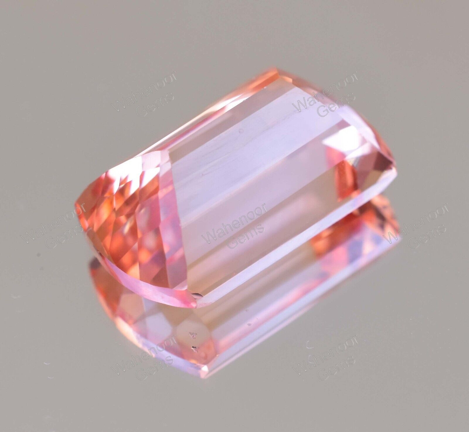 Natural imperial Topaz 17.30 Ct Fancy Stunning FLAWLESS AGL Certified Gemstone