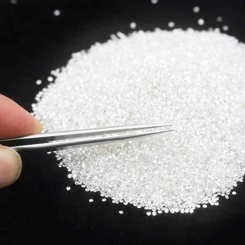 Small Sizes Loose Moissanite 0.8-1.9mm D Color VVS1 for Jewelry Making Wholesale