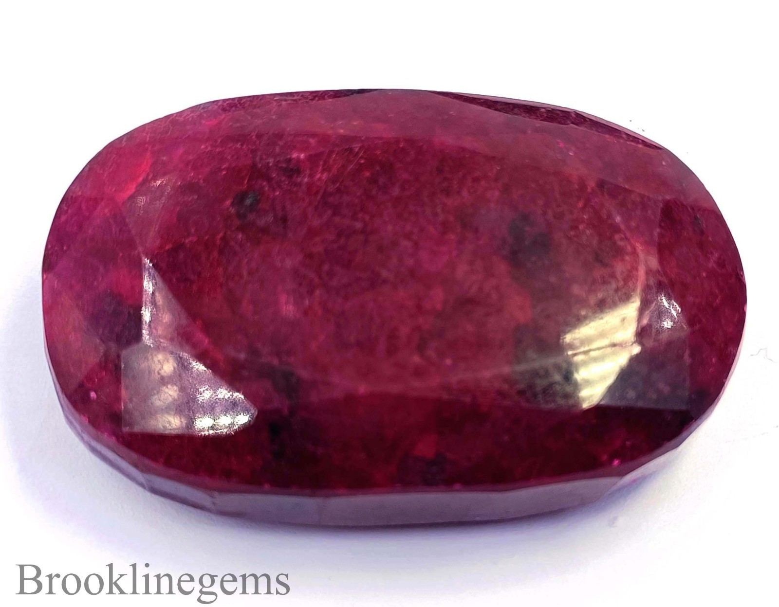 Exceptional 500 Carat Red Ruby Oval Shape Natural Certified Loose Gemstone 6DJL