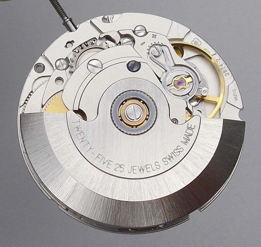 GENUINE ETA 2824-2 AUTOMATIC MOVEMENT 25 JEWELS GOLD BALANCE SWISS MADE – NEW