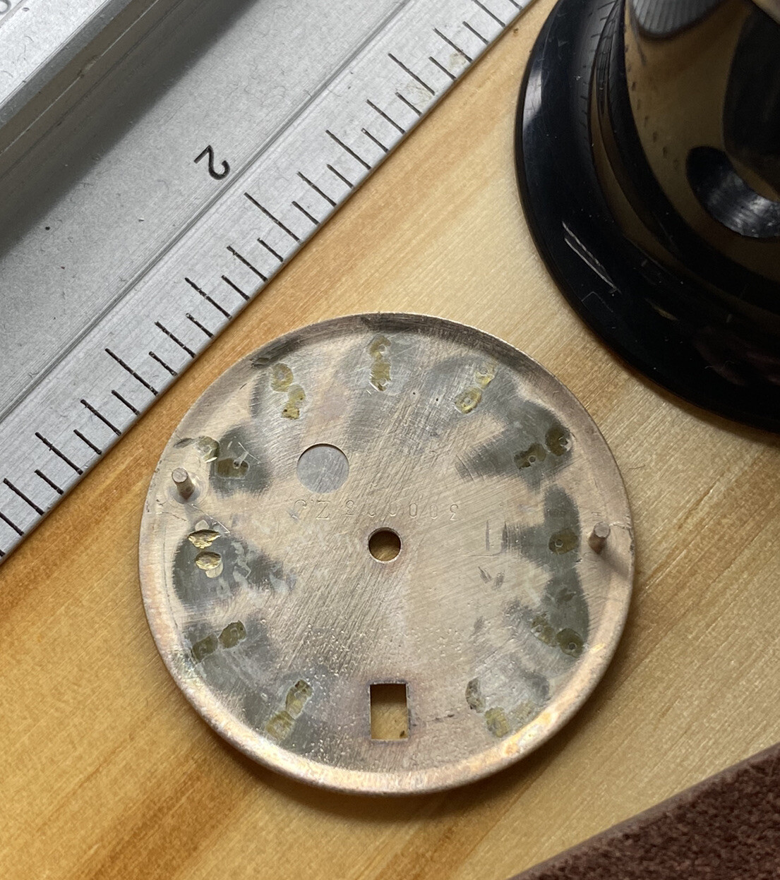 Original Rolex Datejust Steel Silver Dial Pie-Pan 1600 1601 1603 Non-Quickset