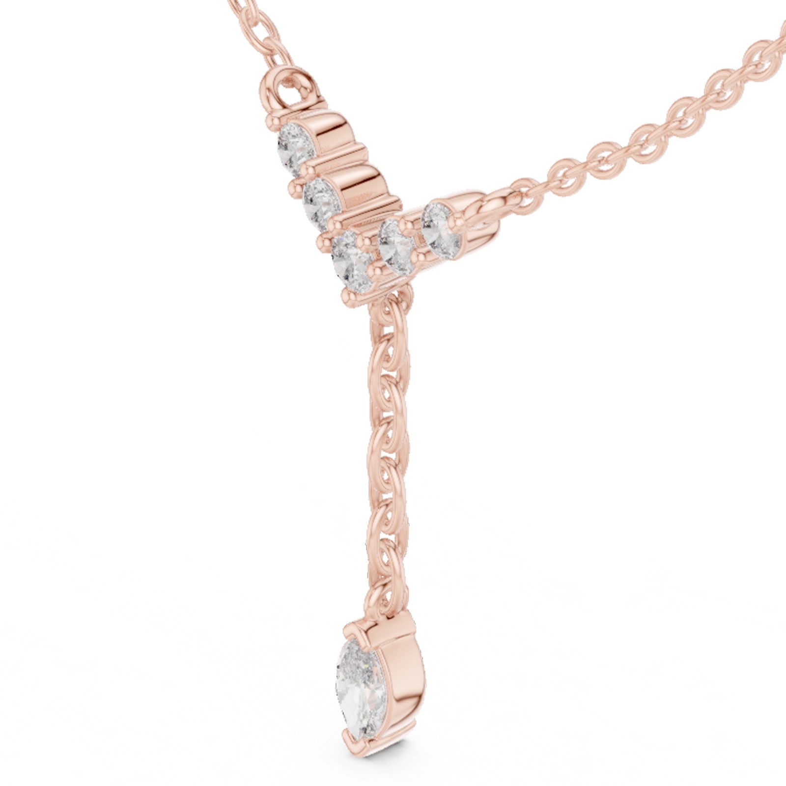 Natural Certified VVS1 D Diamond Women Luxury Designer Pendant 14k Gold Over
