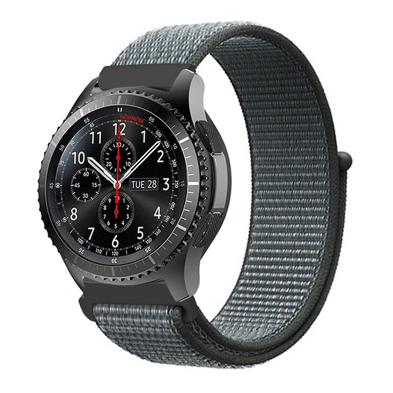 Weave Nylon Berry Loop Band Strap For Samsung Galaxy Watch Active 20/22mm