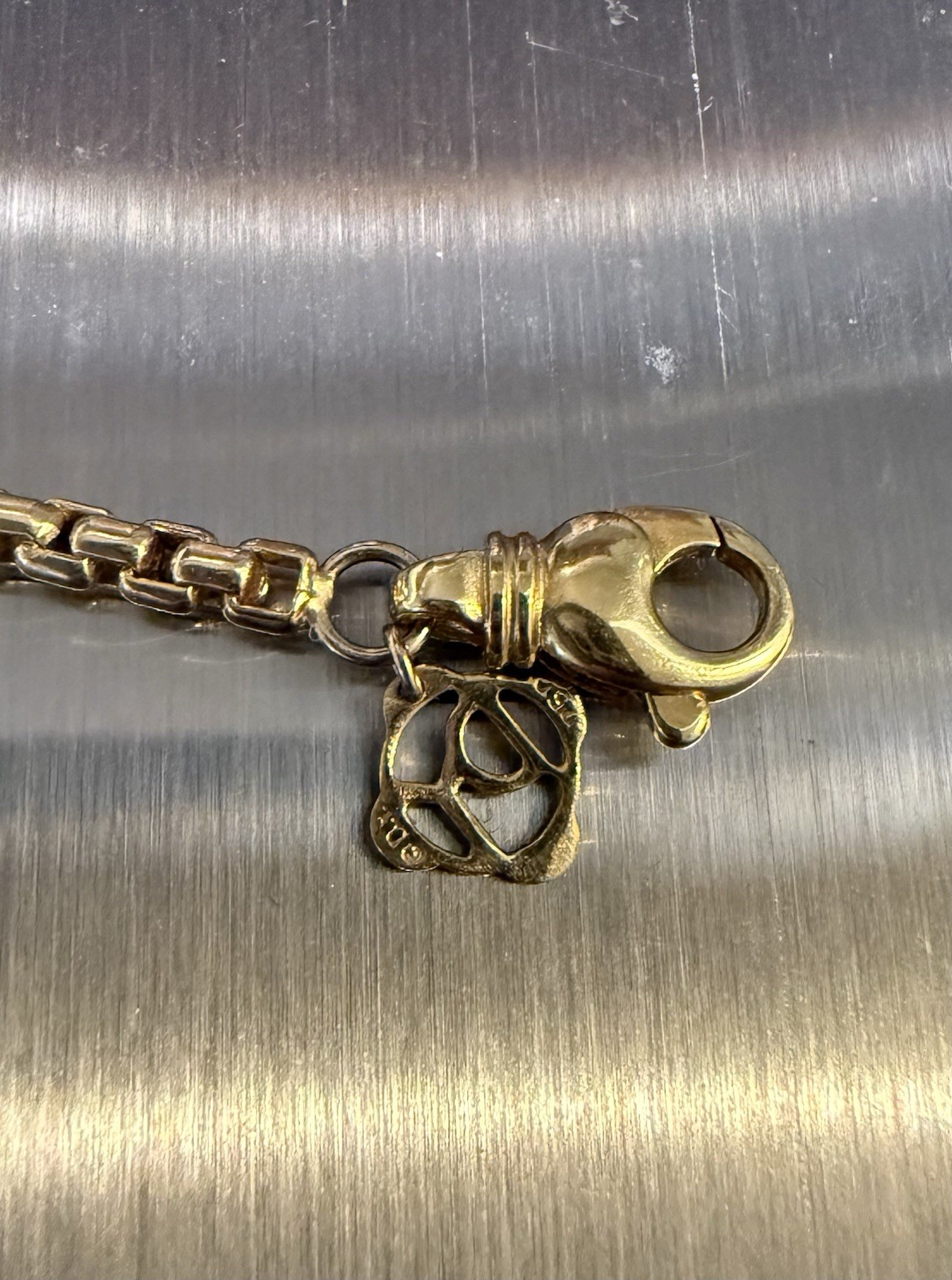 David Yurman 18k (750) 2.7mm 22in, 29 Grams Yellow Gold