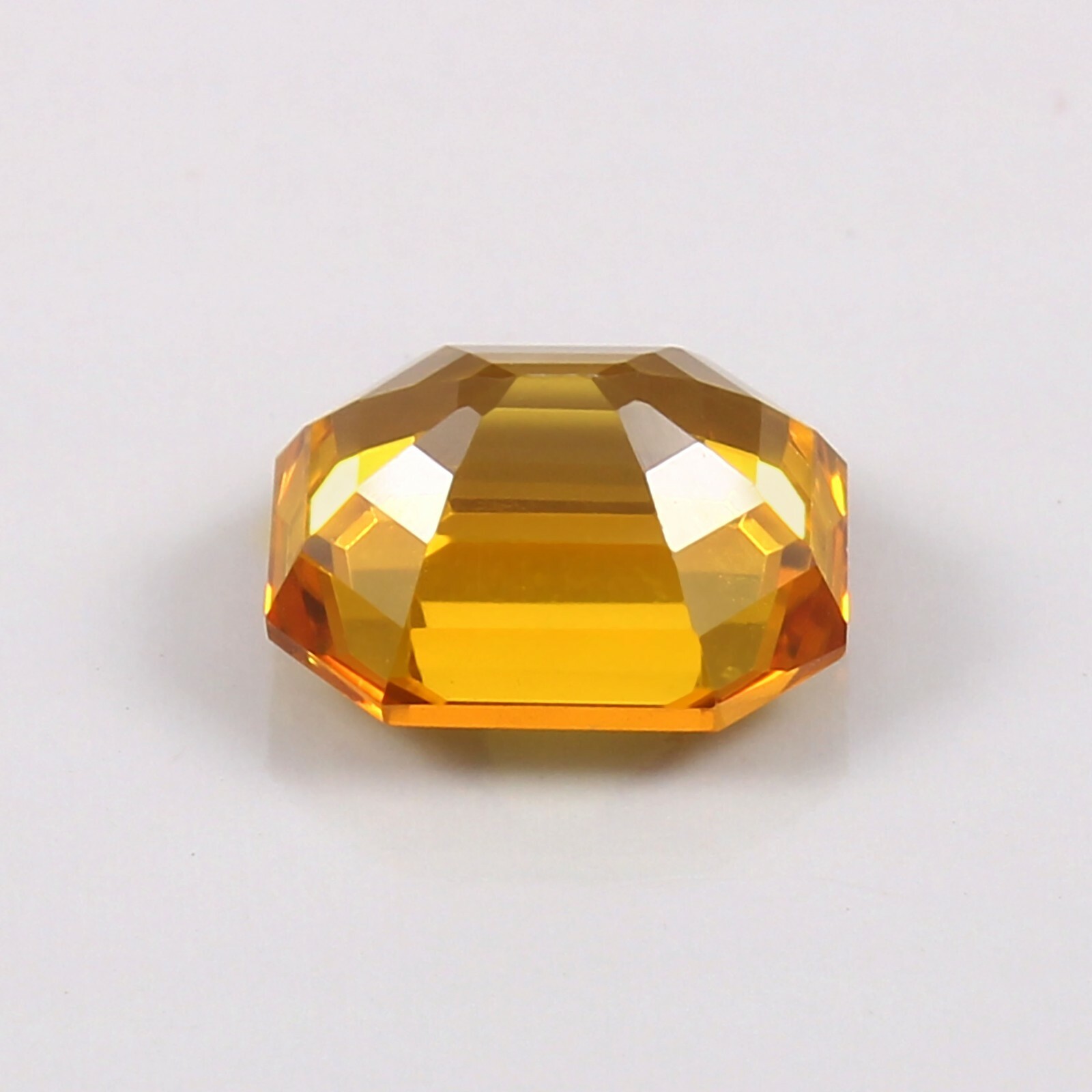 AAA Natural Ceylon Yellow Sapphire Loose Radiant Cut Gemstone 11.50×10 MM