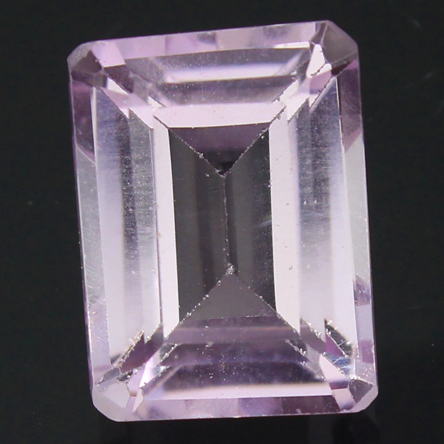 Natural 11.65 Ct Certified Brazil Pink Morganite 14×10 MM Emerald Loose Gemstone