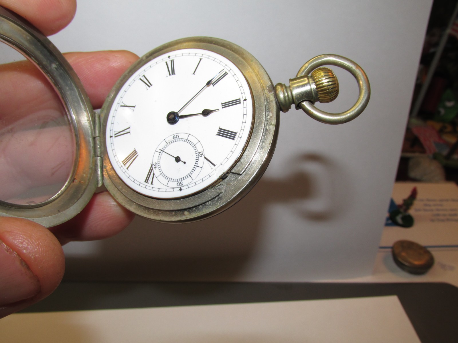 Antique 1884 Waltham Model 1877 Grade “STERLING” 18s 7j LEVER SET Pocket Watch