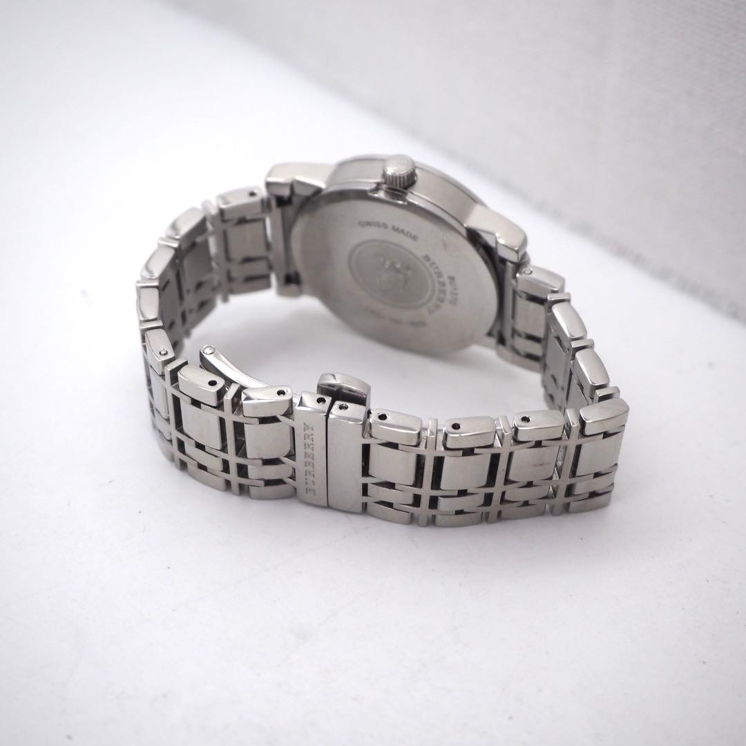 Burberry BU1370 Ladies Watch White Shell Dial Quartz Japan Box 0714634