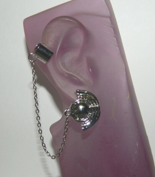 Star Trek Deep Space Nine Bajoran Kira Ear Cuff Earring For Pierced Ears