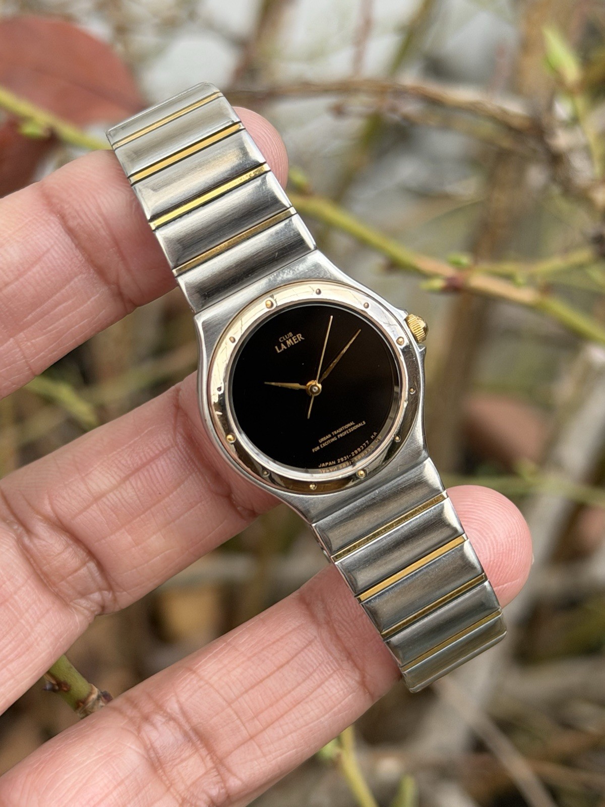 Vtg 1987 Citizen Club La Mer 2931-295650 Two-Tone Women’s Watch
