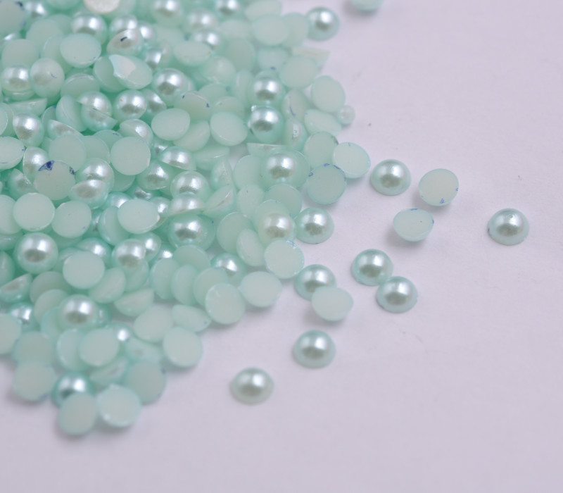 Half Pearl Round Bead Flat Back Scrapbook suitable for craft Flat Back 2-8mm DIY
