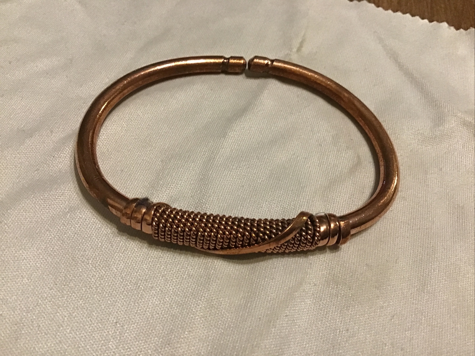 KENYA HAND-CRAFTED COPPER WIRE BRACELET