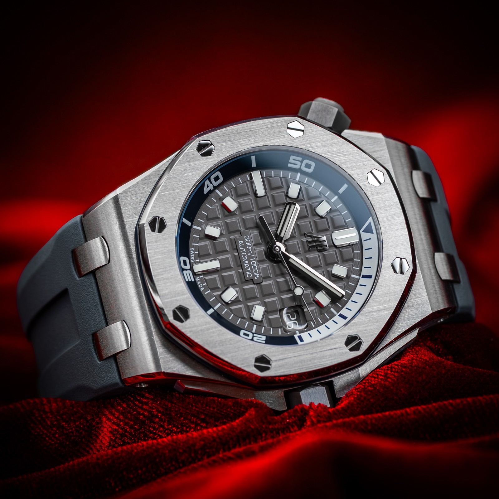 Audemars Piguet Royal Oak Offshore Diver Grey Dial 42mm 15720ST.OO.A009CA.01
