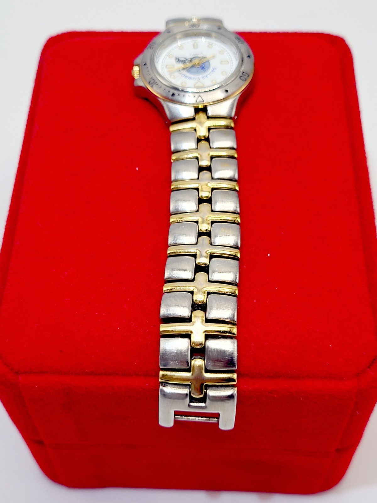 GTE Dallas Cowboys Ladies Women’s Analog Watch 2 Tone 26mm N. MINT New Battery