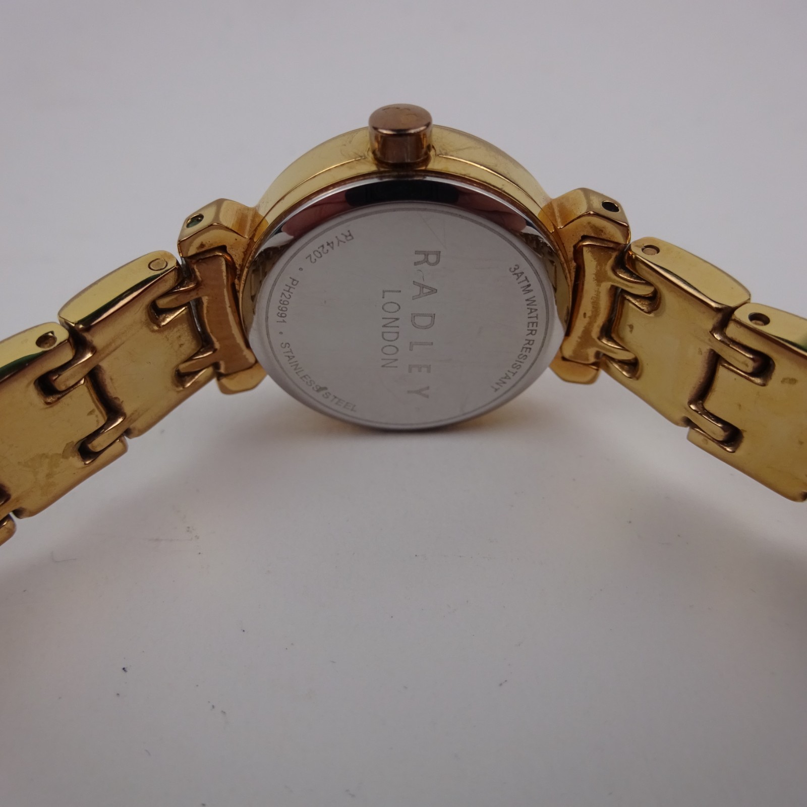 Radley Ladies Watch RY4202 Women’s Rose Gold Plated Pink Dial Box